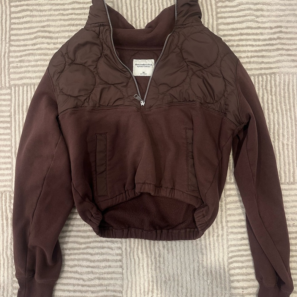 Abercrombie quarter zip